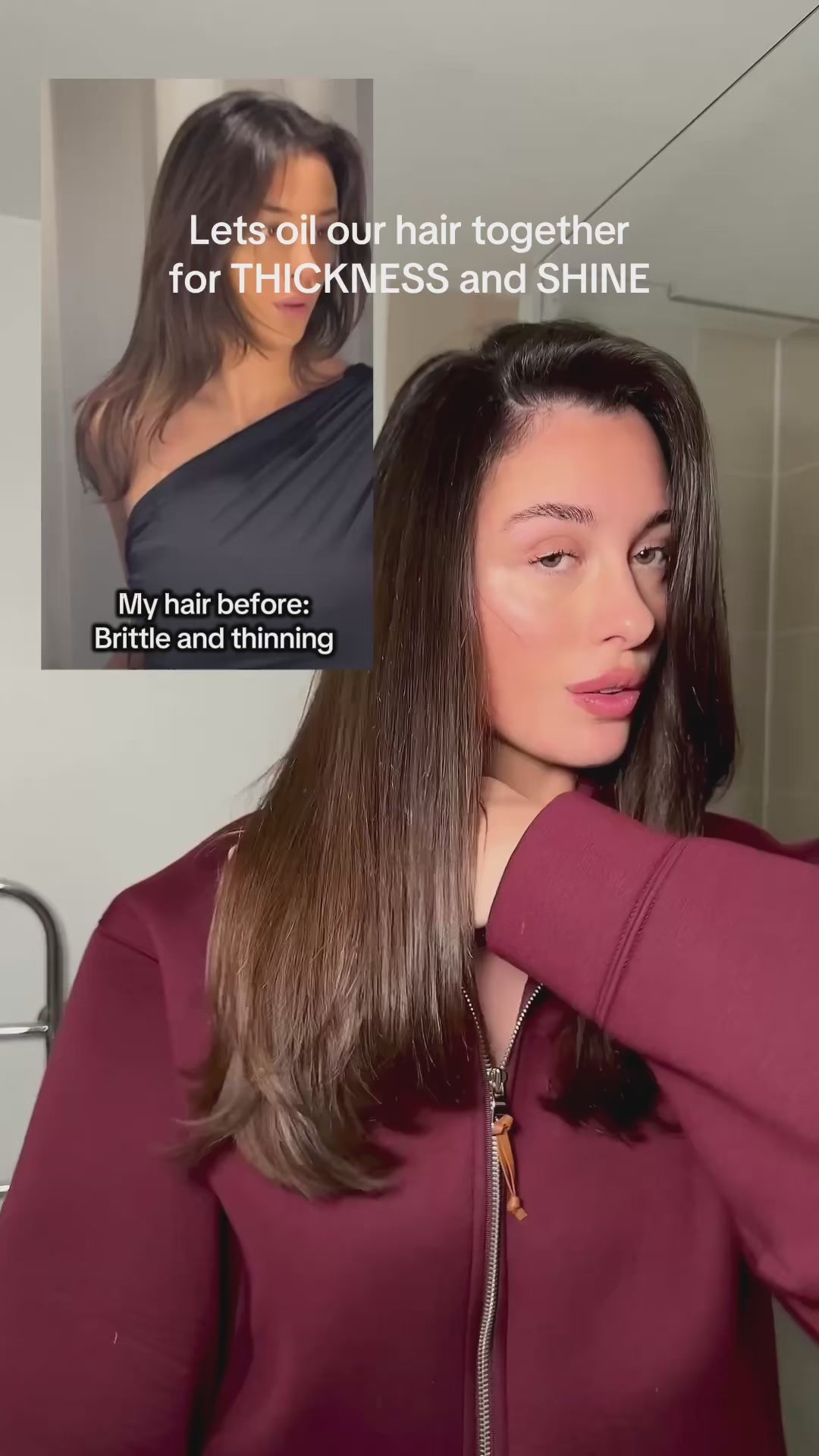 deep treat for long, glossy and thick hair
